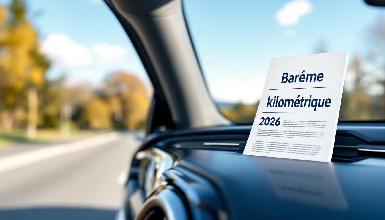 Barème kilométrique 2026 voiture électrique : tarifs officiels