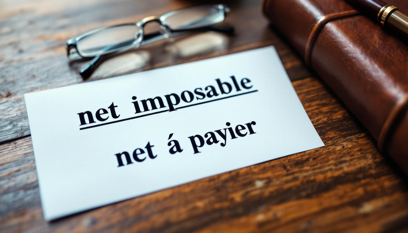Quelle somme indiquer : faut il déclarer le net imposable ou net à payer
